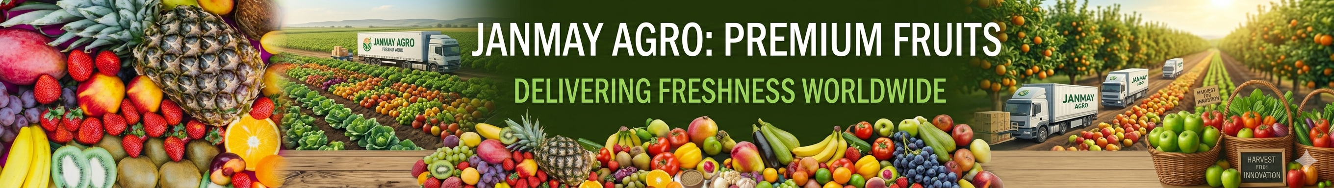Fresh Export Fruits - Janmay Agro
